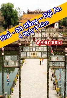 Huế - Đà Nẵng - Hội An - 4 Ngày 3 Đêm